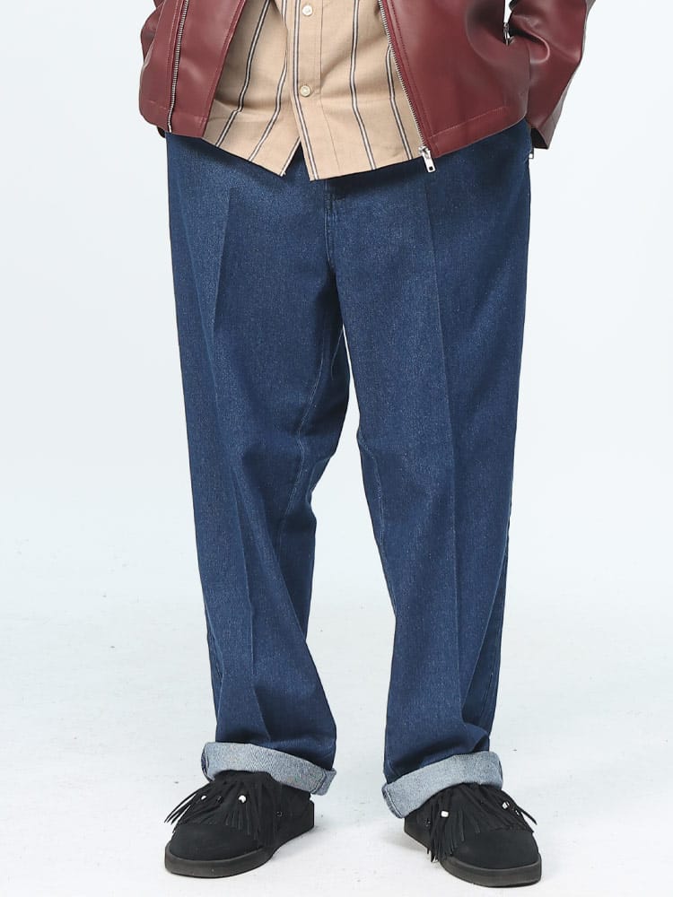 Dickies (ディッキーズ) 無地 ジップフライ イージー ワークパンツ