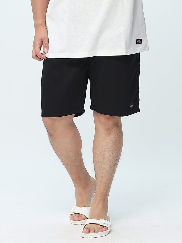 大きいサイズ メンズ GENUINE DICKIES (ジェニュインディッキーズ) 無地＆柄 ワンポイント シェフショーツ