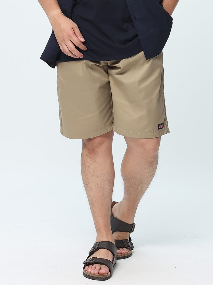 大きいサイズ メンズ GENUINE DICKIES (ジェニュインディッキーズ) 無地＆柄 ワンポイント シェフショーツ