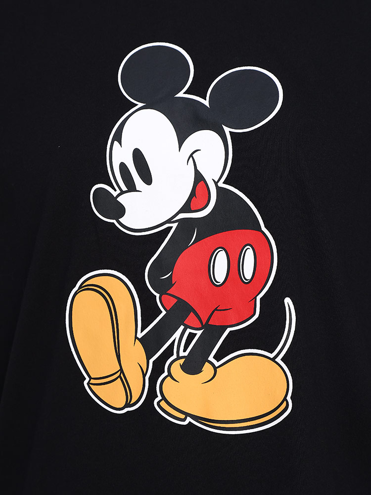 Disney (ディズニー) ミッキーマウス クルーネック 半袖 Tシャツ【MLS