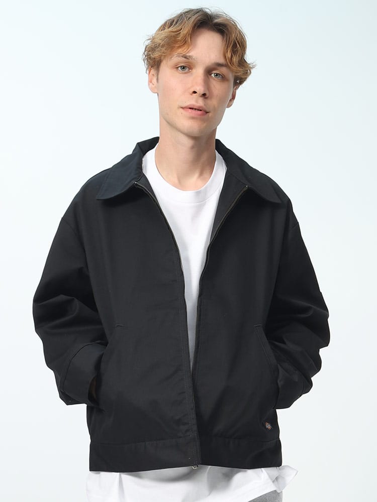 Dickies (ディッキーズ) コットン フルジップ ジャケット M L LL 