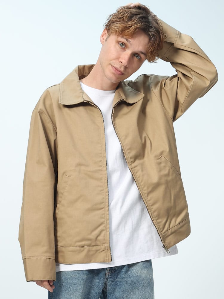 Dickies (ディッキーズ) コットン フルジップ ジャケット M L LL 