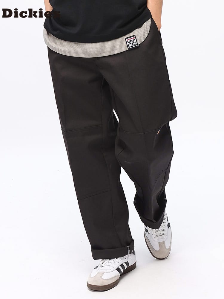 Dickies (ディッキーズ) ブランドロゴ マルチユースポケット ワークパンツ 85283 DoubleKnee LooseFit 41223491