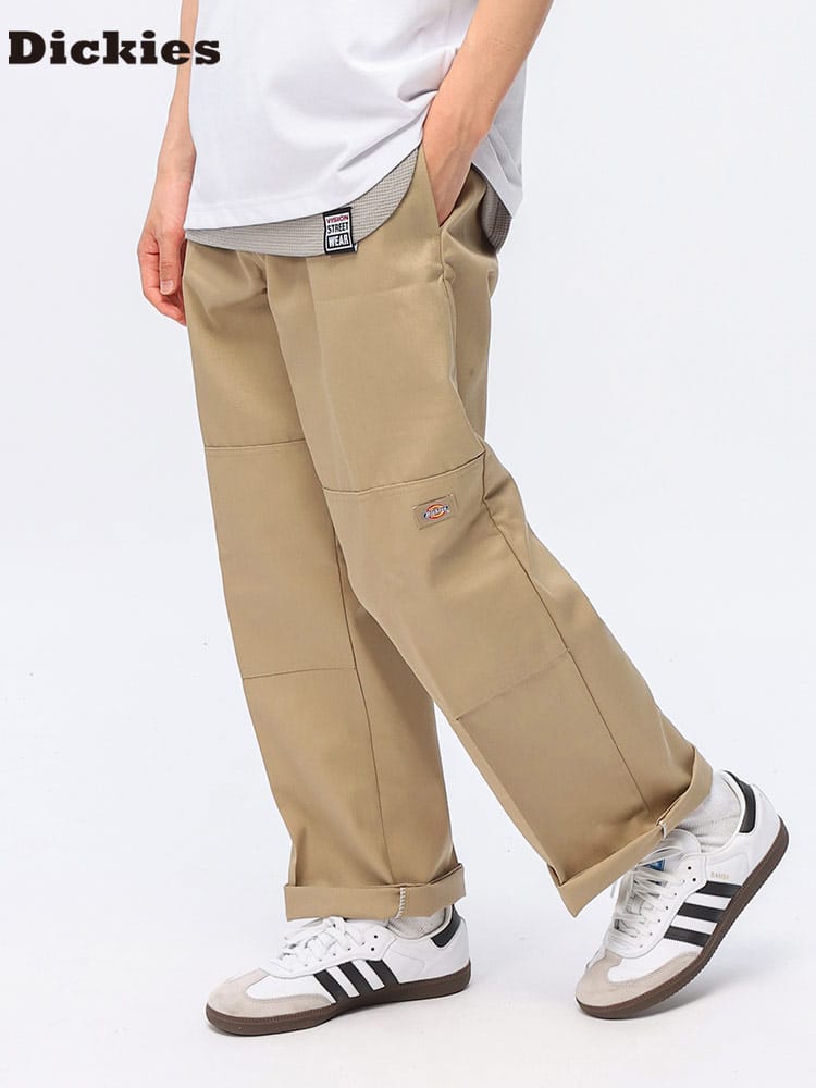Dickies (ディッキーズ) ブランドロゴ マルチユースポケット ワークパンツ 85283 DoubleKnee LooseFit 41223491