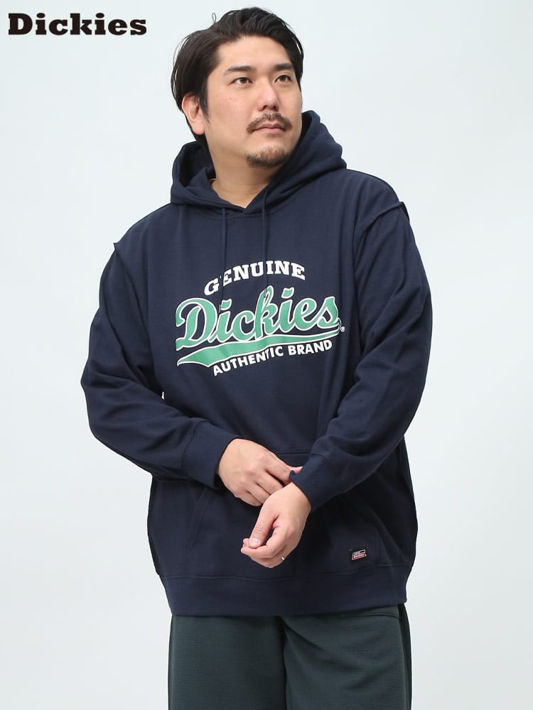 GENUINE Dickies ジェニュインディッキーズ パーカー スウェット ロゴ プルオーバー フーディー ブランド 大きいサイズ メンズ 