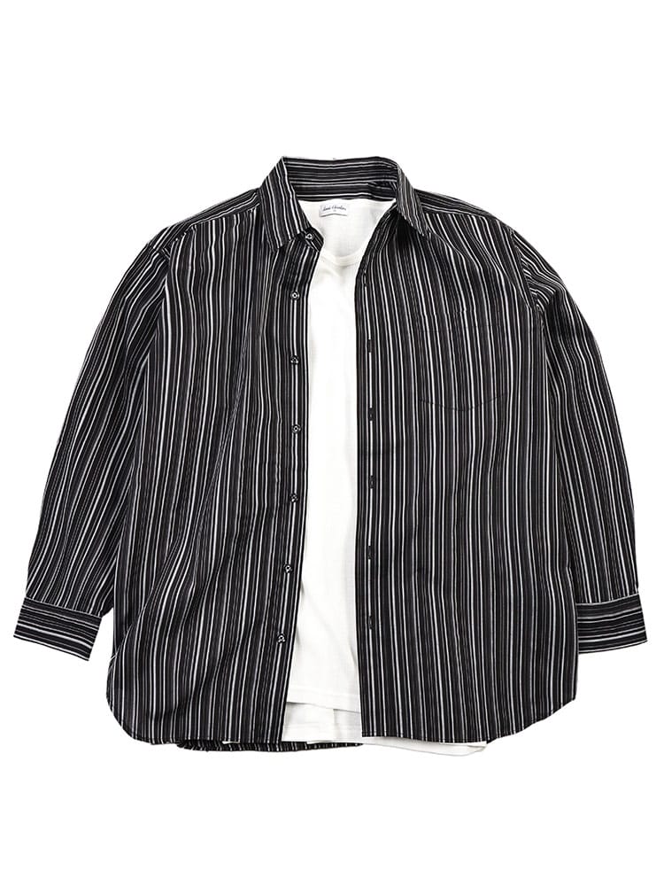 半袖 Tシャツ 長袖シャツ セット Vネック アンサンブルシャツ 2枚セット シャツ ポケット 長袖 大きいサイズ メンズ