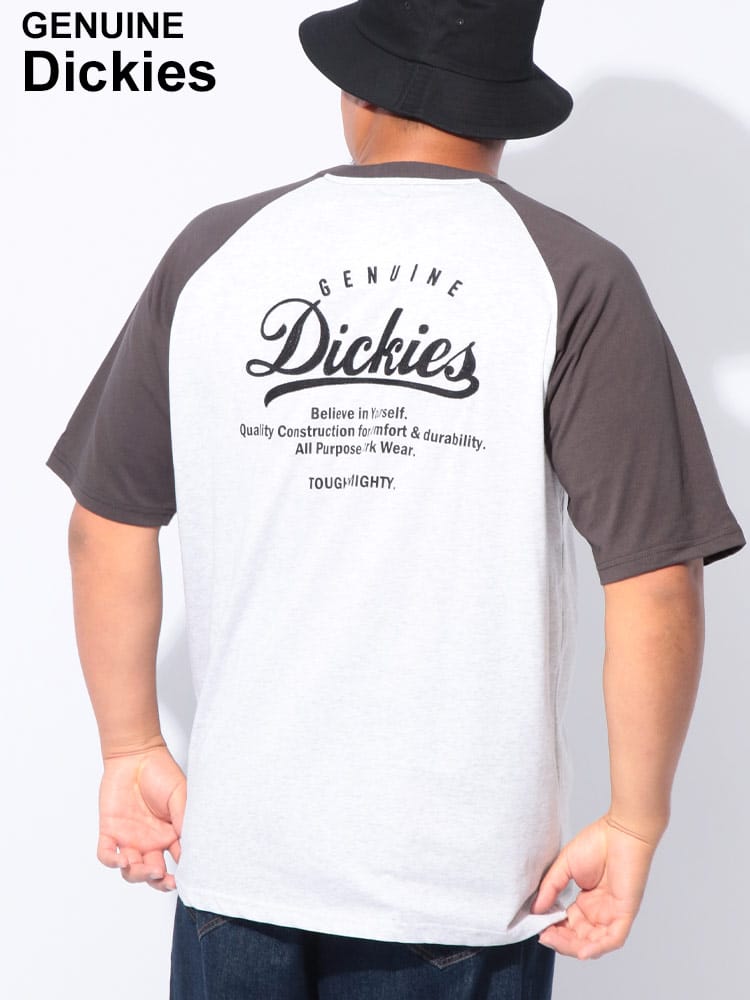 半袖 Tシャツ ロゴ プリント×刺繍 クルーネック トップス プリントT TEE 大きいサイズ メンズ