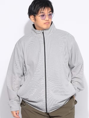 ジャケット メンズ 大きいサイズ ドライ UV対策 消臭抗菌 コンパクト フルジップ ブルゾン アウター 羽織 春 夏 持ち歩き