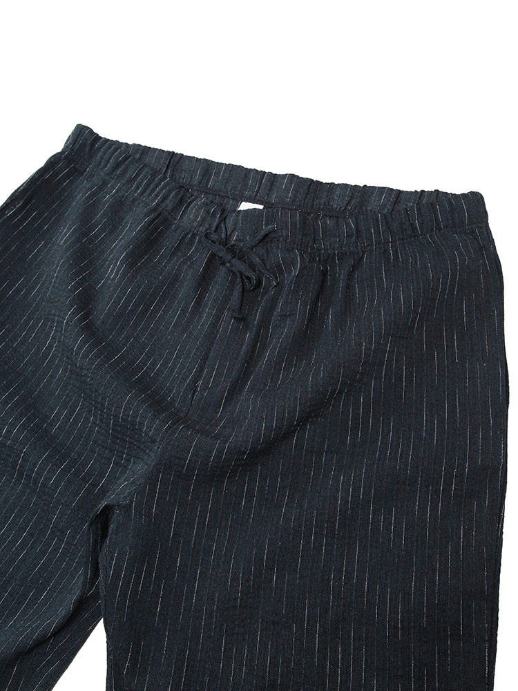セットアップ 甚平 半袖 ショートパンツ メンズ 大きいサイズ しじら