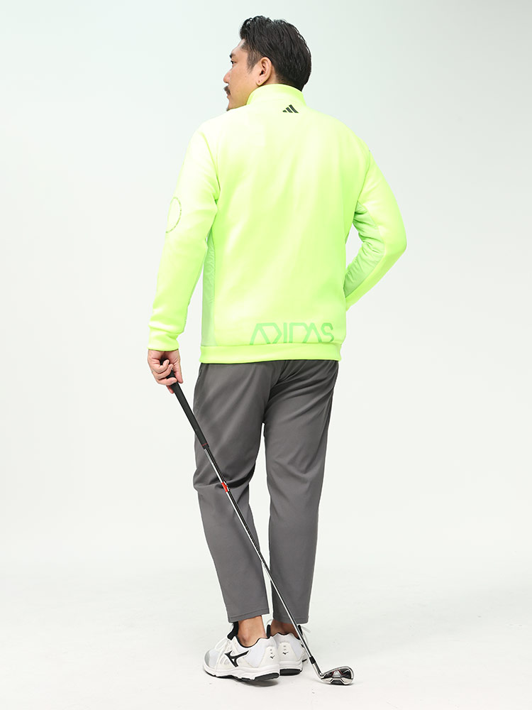 GOLF ダンボールニット フルジップ ジャケット (adidas) アディダス 大きいサイズ メンズ | 大きいサイズの服【サカゼン公式通販】