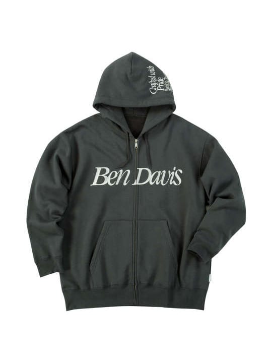 BEN DAVIS スラントロゴフルジップパーカー (1278-5614)