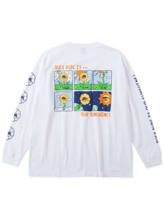 b-one-soul DUCK DUDEサンフラワー長袖Tシャツ (1258-4315)