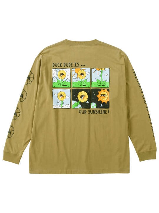 b-one-soul DUCK DUDEサンフラワー長袖Tシャツ (1258-4315)