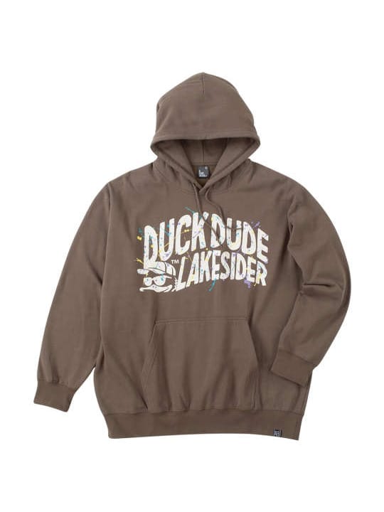 b-one-soul DUCK DUDEレイクサイダースプラッシュプルパーカー (1258-4317)
