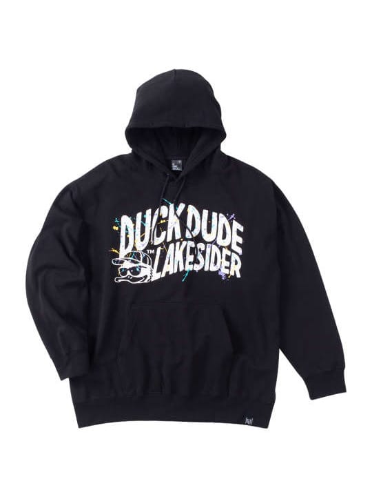 b-one-soul DUCK DUDEレイクサイダースプラッシュプルパーカー (1258-4317)