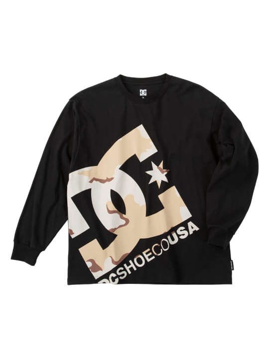 DCSHOES 25DESERT CAMO BIGSTAR長袖Tシャツ (1278-5315)