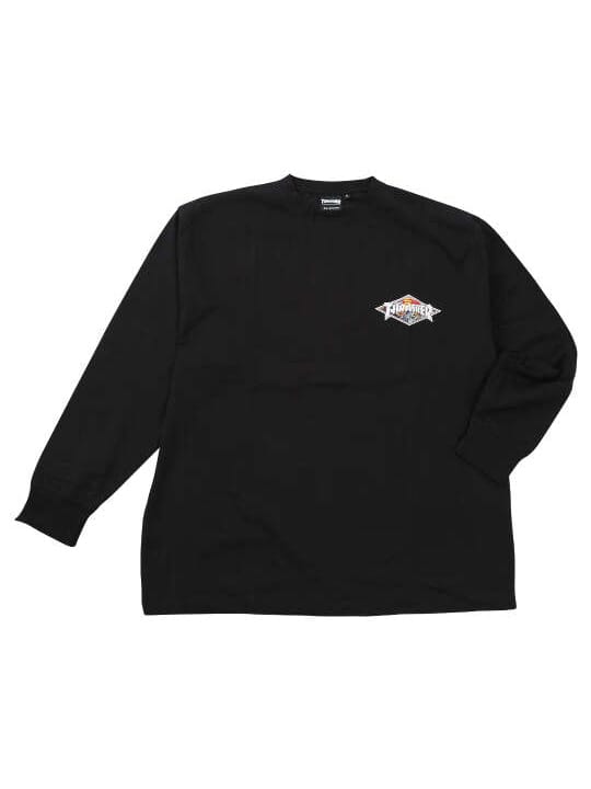 THRASHER Diamond Logo長袖Tシャツ (1278-5655)