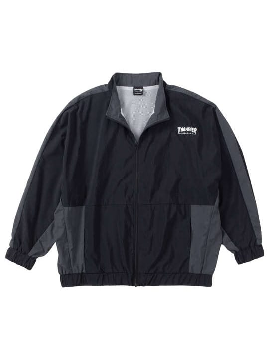 THRASHER ナイロンワッシャー裏メッシュブルゾン (1273-4325)