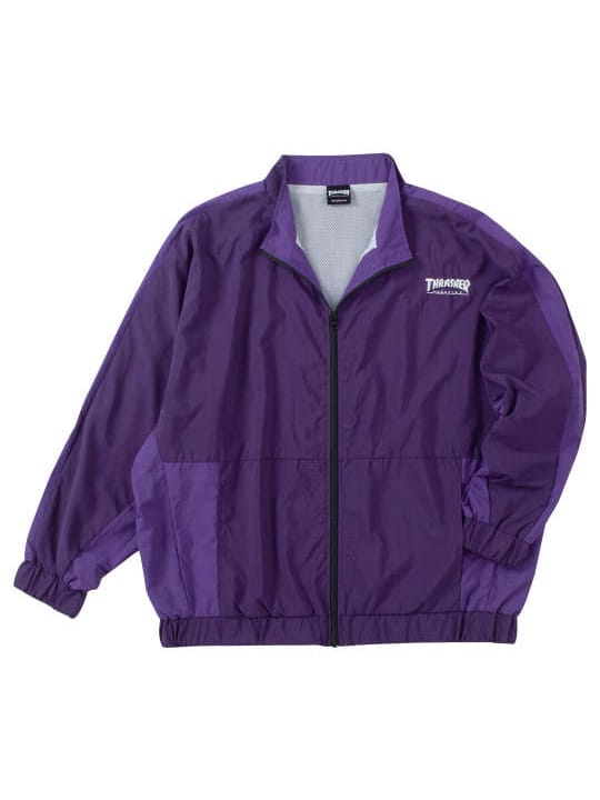 THRASHER ナイロンワッシャー裏メッシュブルゾン (1273-4325)