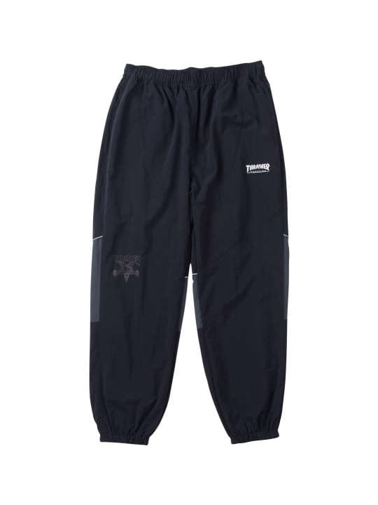 THRASHER ナイロンワッシャー裏メッシュパンツ (1274-4375)