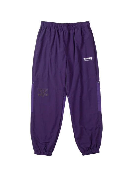 THRASHER ナイロンワッシャー裏メッシュパンツ (1274-4375)