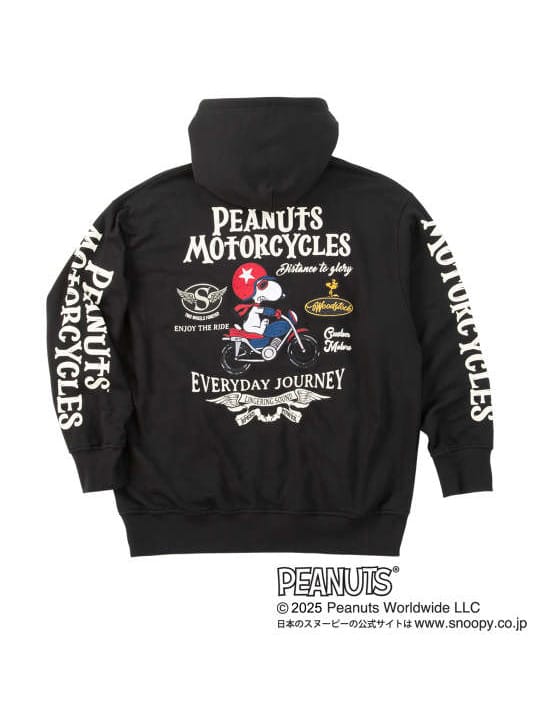 FLAGSTAFF×PEANUTS スヌーピーコラボフルジップパーカー (1278-5306)