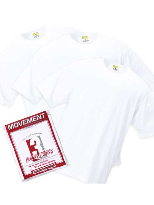 MANCHES クルーTシャツ3枚パック (1258-4320)