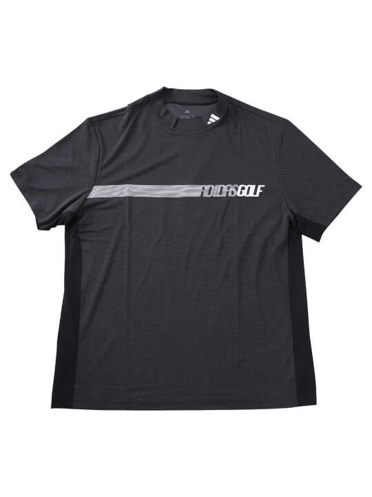 adidas golf CLIMACOOLモックネックサイドメッシュ半袖シャツ (1278-6213)
