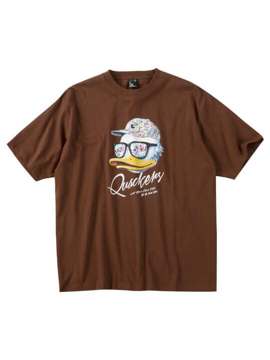 b-one-soul DUCK DUDEフェイスクワック半袖Tシャツ (1258-6292)