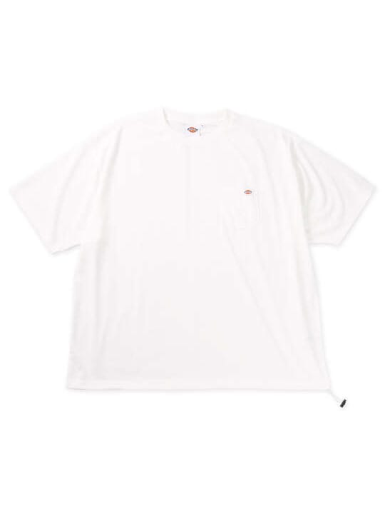 DICKIES ポリエステルドローコードポケット半袖Tシャツ (1278-6532)