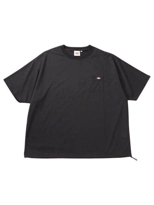 DICKIES ポリエステルドローコードポケット半袖Tシャツ (1278-6532)