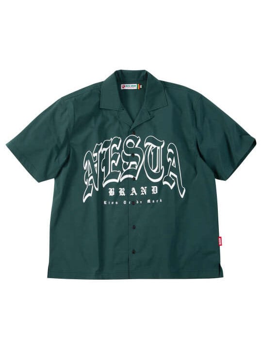 NESTA BRAND オープンカラー半袖シャツ (1277-6230) 3L 4L 5L 6L 8L 