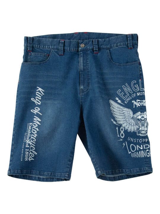 Norton デニムハーフパンツ (1274-6260) 100 110 120 130 140 パンツ 