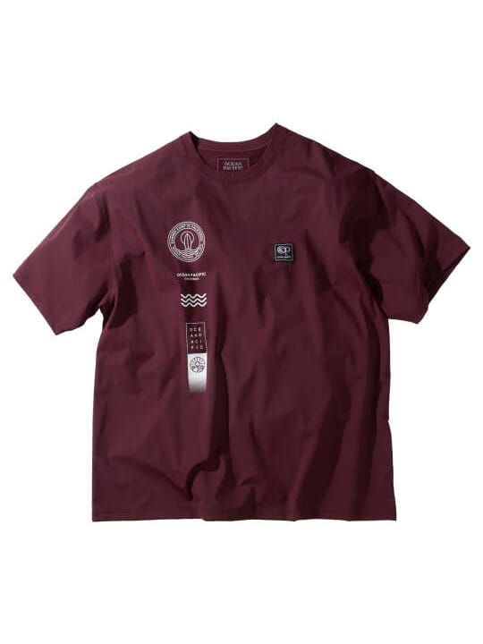 OCEAN PACIFIC 接触冷感ストレッチUV半袖Tシャツ (1278-6257)