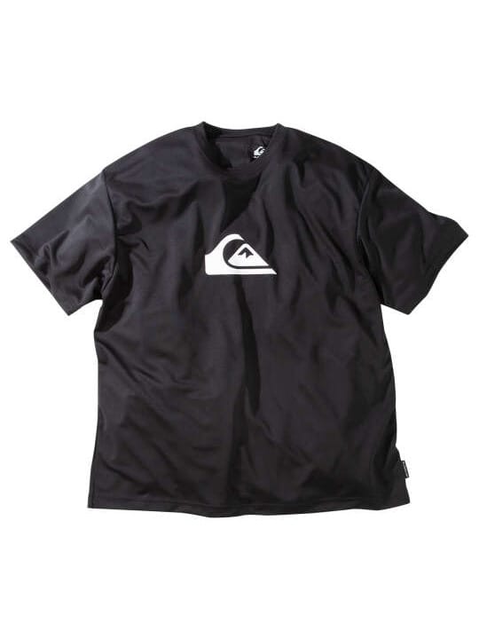 Quiksilver COMP LOGO半袖ラッシュガードTシャツ (1278-6266)