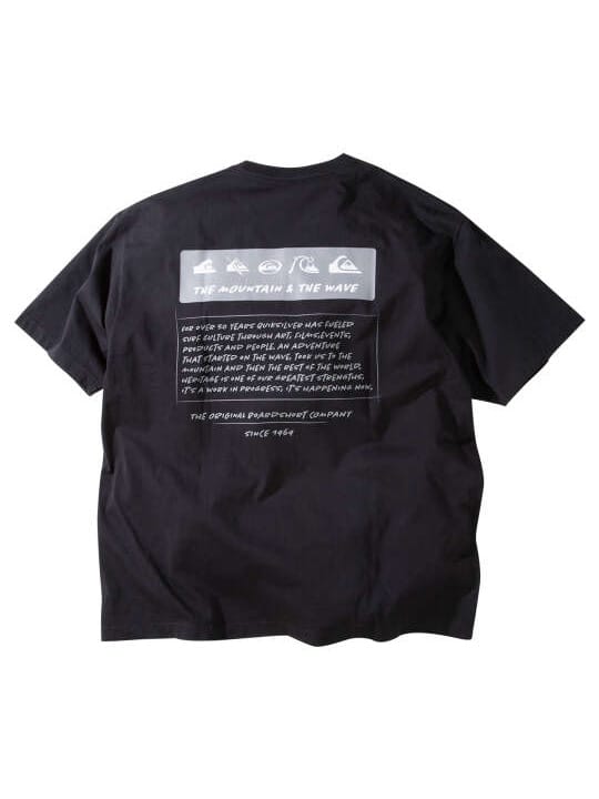 Quiksilver BW HISTORY FRAME半袖Tシャツ (1278-6268)