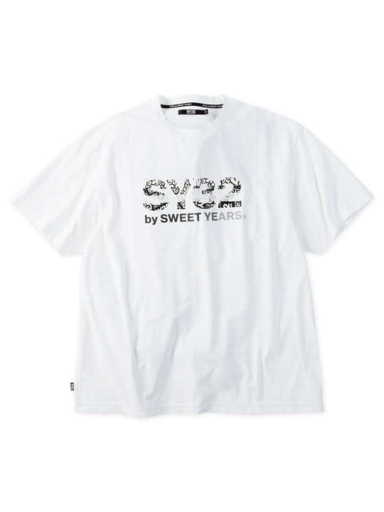 SY32 by SWEET YEARS ベーシックグラフィックロゴ半袖Tシャツ (1278-6271)