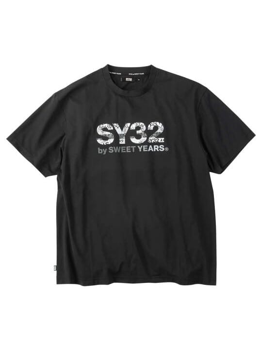 SY32 by SWEET YEARS ベーシックグラフィックロゴ半袖Tシャツ (1278-6271)