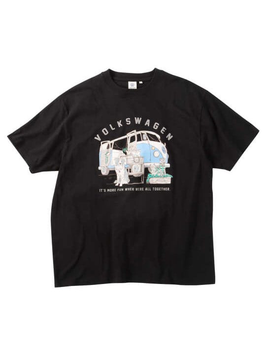 VOLKSWAGEN 天竺半袖Tシャツ (1268-6225)