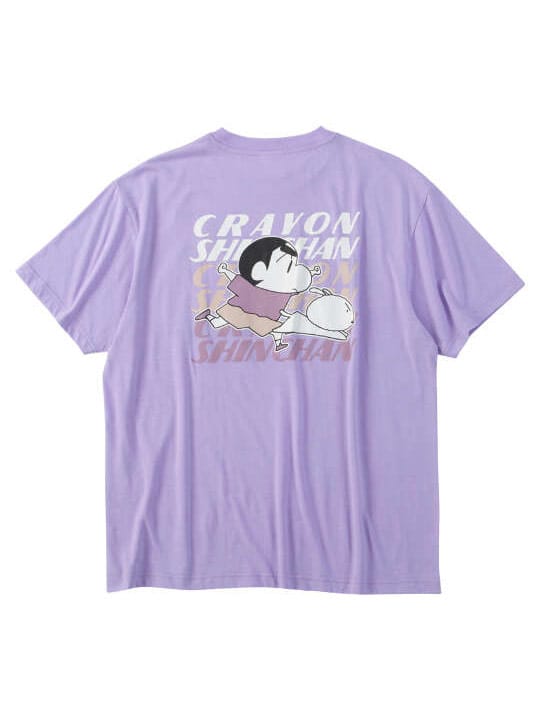 クレヨンしんちゃん 天竺ポケット付半袖Tシャツ (1278-6551)