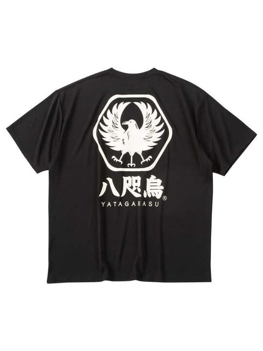 豊天 八咫烏DRYハニカムメッシュ半袖Tシャツ (1258-6257)
