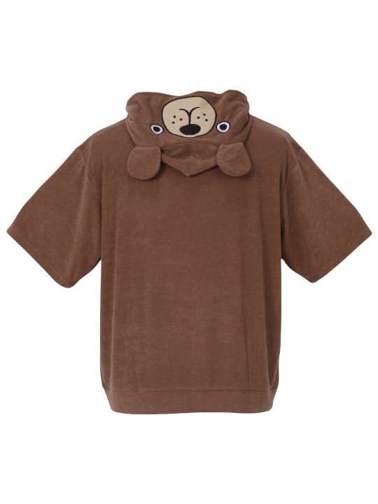 ANIMORE Mate ポリエステルパイルなりきり半袖Tパーカー (1268-3210)