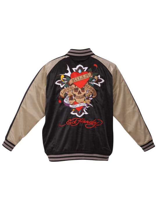 Ed Hardy 刺繍スカジャン (1273-4120)
