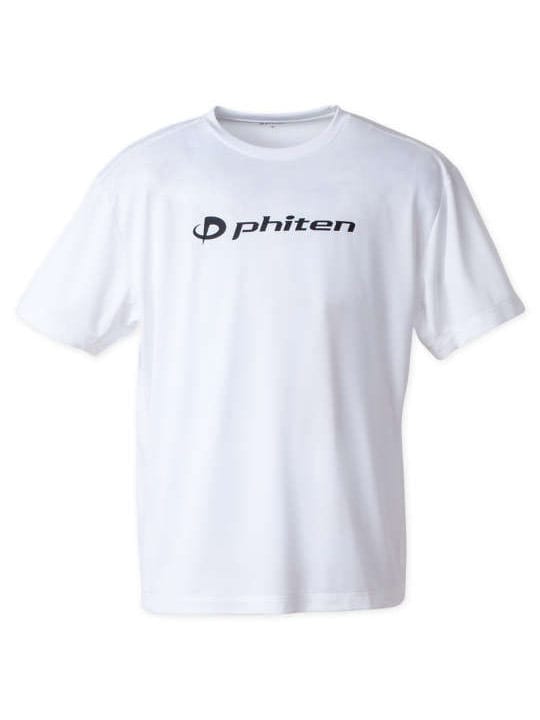 Phiten RAKUシャツロゴ入り半袖Tシャツ (1278-4335)