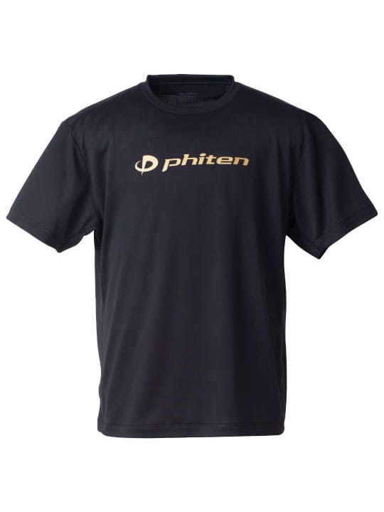 Phiten RAKUシャツロゴ入り半袖Tシャツ (1278-4335)