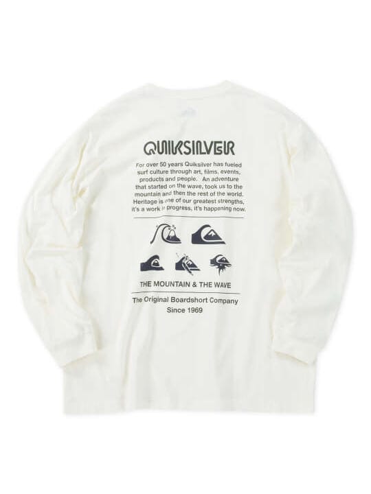 Quiksilver DNA POCKET長袖Tシャツ (1278-6375)