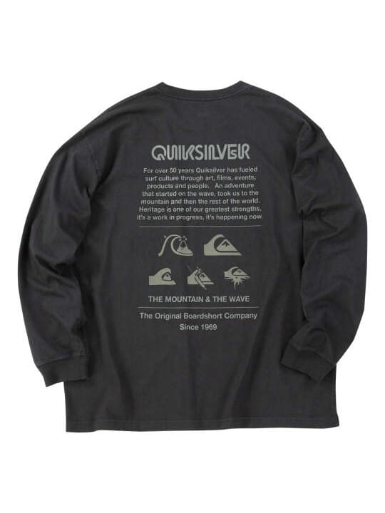 Quiksilver DNA POCKET長袖Tシャツ (1278-6375)