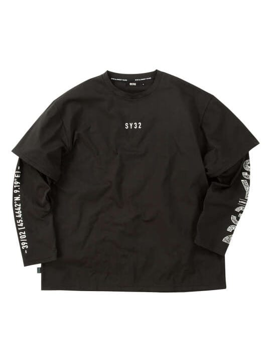 SY32 by SWEET YEARS フェイクレイヤード長袖Tシャツ (1278-6330)