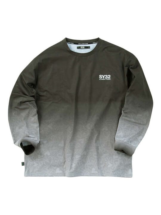 SY32 by SWEET YEARS ハートグラデーション長袖Tシャツ (1278-6332)