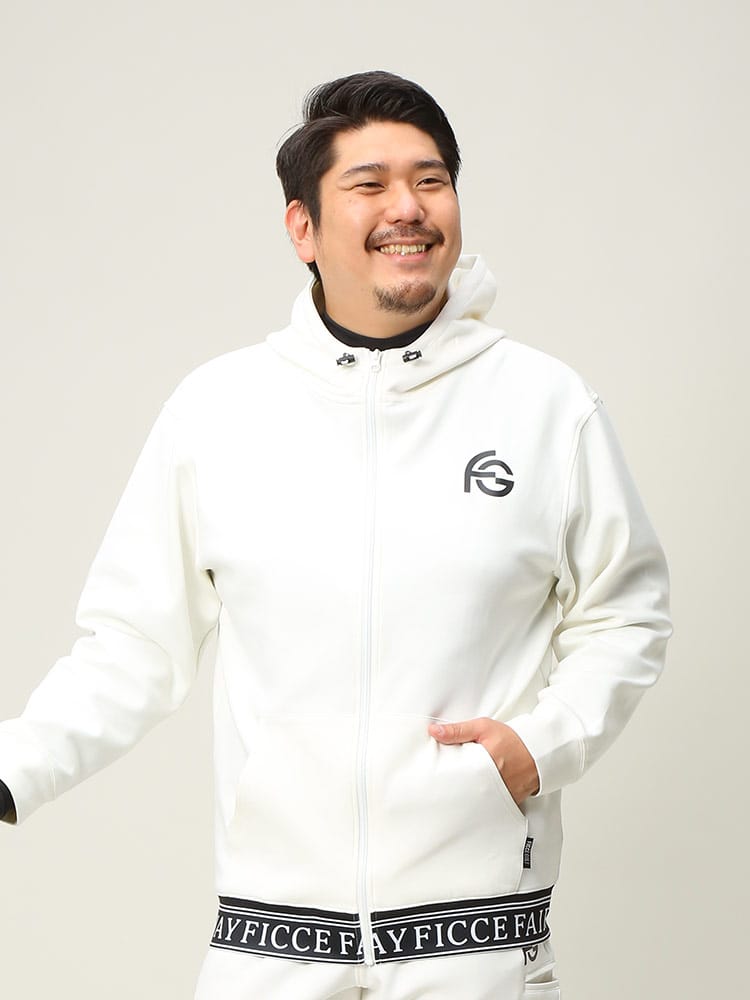 フルジップ パーカー 大きいサイズ サイズ FICCE GOLF (フィッチェ 